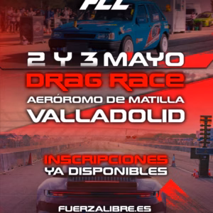 Inscripción pilotos Matilla Mayo 2026, 1/8 Milla